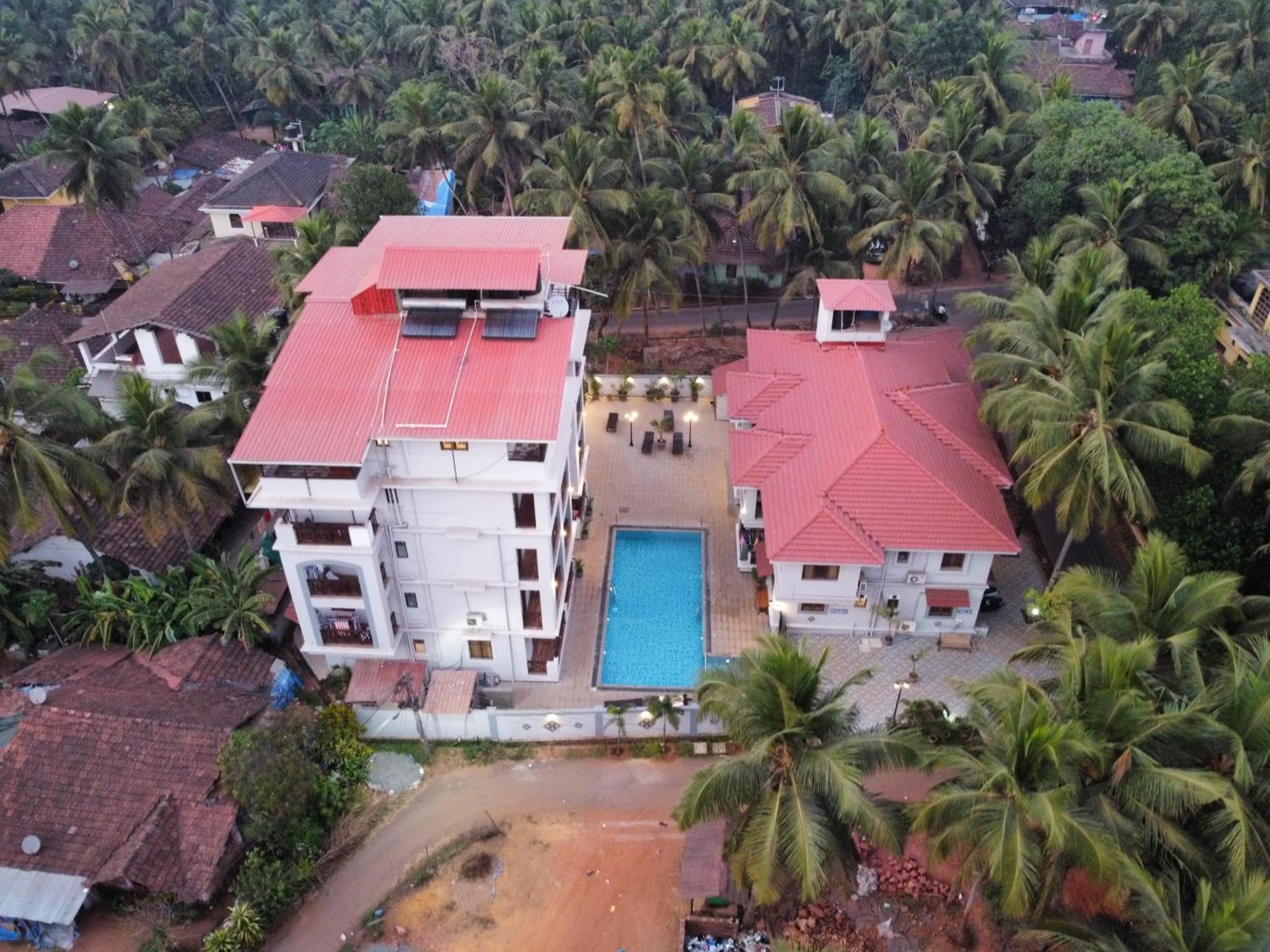 Coastal Suites Apart Hotel ---- 8 Minutes Walk To Beach Benaulim Exterior foto