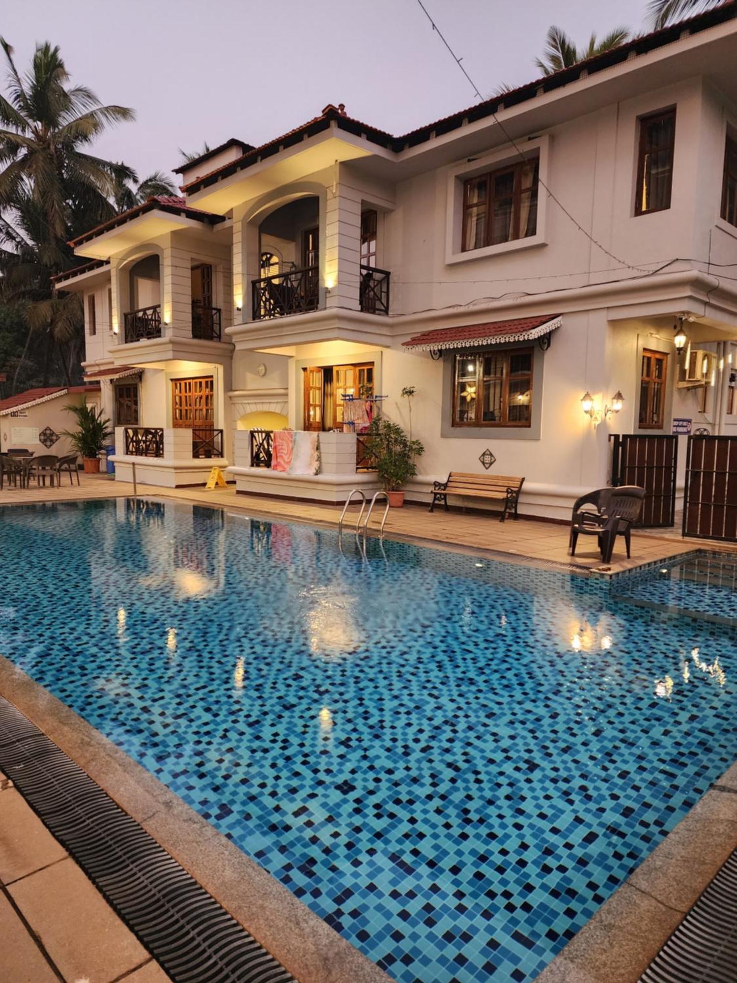 Coastal Suites Apart Hotel ---- 8 Minutes Walk To Beach Benaulim Exterior foto